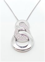 Pendant Salvini Woman in Gold Diamante 0.33 Ct 20024654 - 20024654